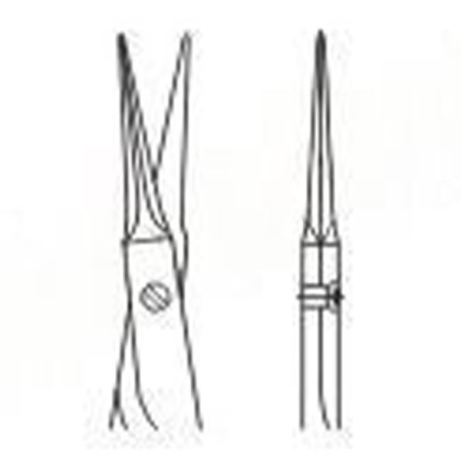 Ножницы прямые м/х, остроконечные лезвия, 160 мм, круглая ручка ПТО Медтехника Фото товара Ножницы прямые м/х, остроконечные лезвия, 160 мм, круглая ручка ПТО Медтехника