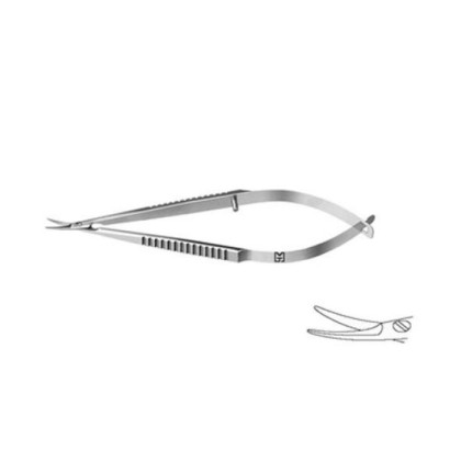 Ножницы роговичные по Кастровьехо, миниатюрные S-1113 Фото товара Ножницы роговичные по Кастровьехо, миниатюрные S-1113