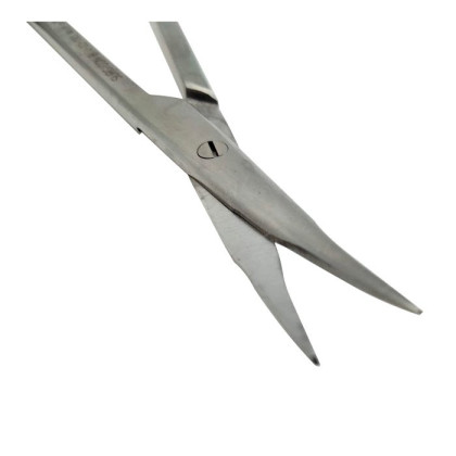 Ножницы роговичные тупоконечные вертикально-изогнутые 110мм Фото товара Ножницы роговичные тупоконечные вертикально-изогнутые 110мм