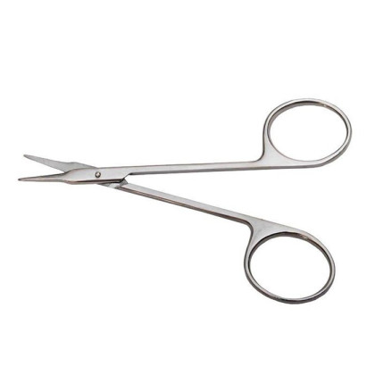 Ножницы роговичные тупоконечные вертикально-изогнутые, 110 мм, Surgiwell Фото товара Ножницы роговичные тупоконечные вертикально-изогнутые, 110 мм, Surgiwell