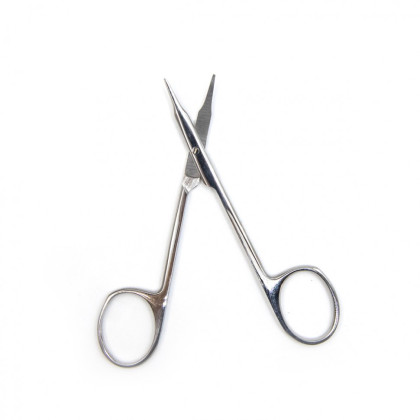 Ножницы роговичные тупоконечные, вертикально-изогнутые, 110 мм. Surgiwell Фото товара Ножницы роговичные тупоконечные, вертикально-изогнутые, 110 мм. Surgiwell