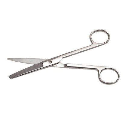 Ножницы с 1-м острым концом прямые 170 мм Sammar Фото товара Ножницы с 1-м острым концом прямые 170 мм Sammar