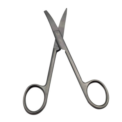 Ножницы с одним острым концом вертикально-изогнутые 170 мм Surgicon Фото товара Ножницы с одним острым концом вертикально-изогнутые 170 мм Surgicon