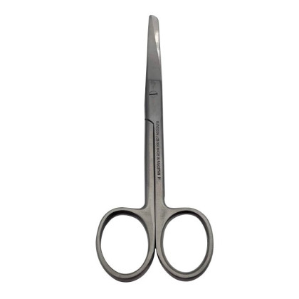 Ножницы с одним острым концом вертикально-изогнутые 170 мм Surgicon Фото товара Ножницы с одним острым концом вертикально-изогнутые 170 мм Surgicon