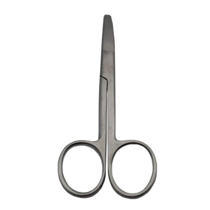 Ножницы с одним острым концом изогнутые 145 мм Surgicon Фото товара Ножницы с одним острым концом изогнутые 145 мм Surgicon