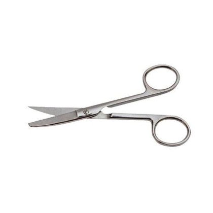 Ножницы с одним острым концом изогнутые Surgical 140 мм Sammar Фото товара Ножницы с одним острым концом изогнутые Surgical 140 мм Sammar