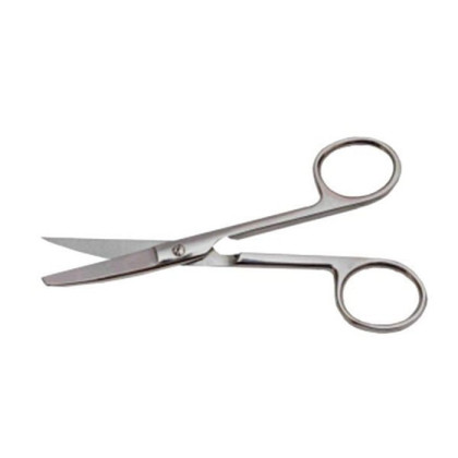 Ножницы с одним острым концом, изогнутые, 140 мм Sammar Фото товара Ножницы с одним острым концом, изогнутые, 140 мм Sammar