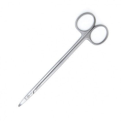 Фото товара Ножницы сосудистые вертикально-изогнутые по радиусу, 158 мм (Н-39тр), МИЗТ