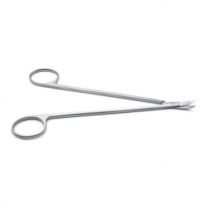 Фото товара Ножницы сосудистые вертикально-изогнутые по радиусу, 158 мм (Н-39тр), МИЗТ