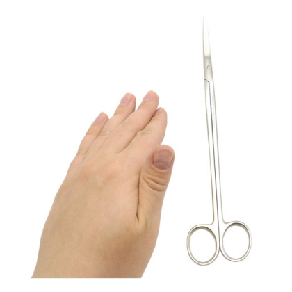 Ножницы сосудистые вертикально-изогнутые Фото товара Ножницы сосудистые вертикально-изогнутые