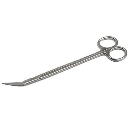 Ножницы сосудистые изогнутые под углом 60, 190 мм ПТО Медтехника Фото товара Ножницы сосудистые изогнутые под углом 60, 190 мм ПТО Медтехника