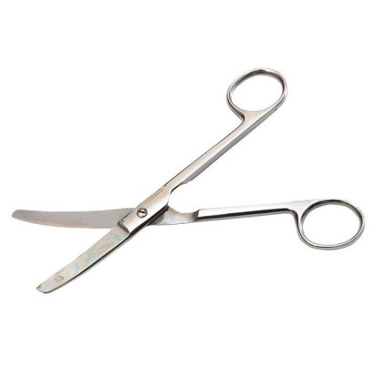 Ножницы тупоконечные вертик.-изогнутые, 250 мм, твердосплавные Фото товара Ножницы тупоконечные вертик.-изогнутые, 250 мм, твердосплавные