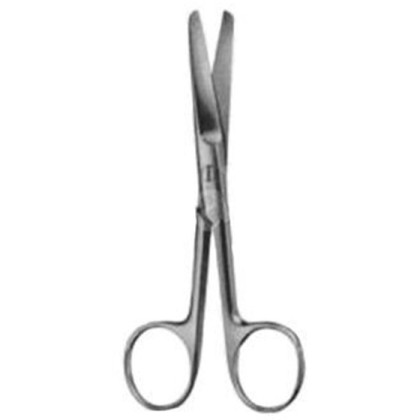 Ножницы тупоконечные вертикально изогнутые 170 мм Фото товара Ножницы тупоконечные вертикально изогнутые 170 мм