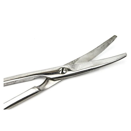 Ножницы тупоконечные вертикально-изогнутые 140 мм Фото товара Ножницы тупоконечные вертикально-изогнутые 140 мм