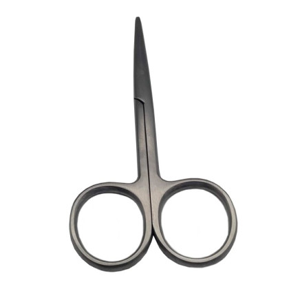 Ножницы тупоконечные прямые 100мм Фото товара Ножницы тупоконечные прямые 100мм