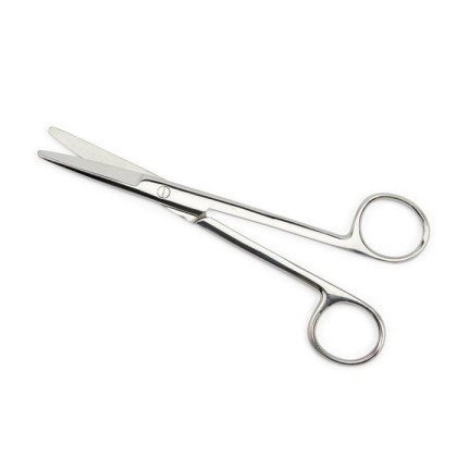 Ножницы тупоконечные прямые, 160 мм ПТО Медтехника Фото товара Ножницы тупоконечные прямые, 160 мм ПТО Медтехника