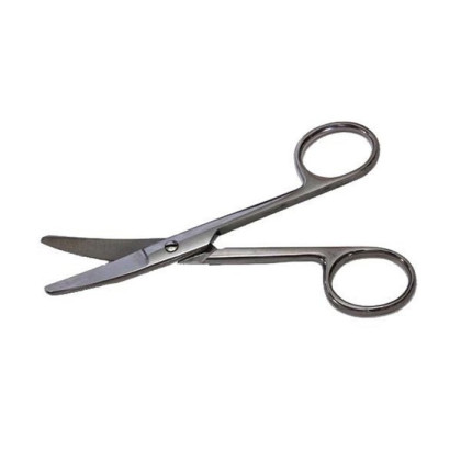 Ножницы хирургические детские тупые вертикально изогнутые Operating 120 мм Sammar Фото товара Ножницы хирургические детские тупые вертикально изогнутые Operating 120 мм Sammar