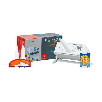 Фото товара ОУФ-10-2АТ "Солнышко" облучатель ультрафиолетовый с таймером (лампа типа ДРТ-240)