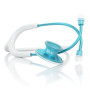 Фото товара Облегченный стетоскоп Acoustica Deluxe (белый/аквамарин), MDF