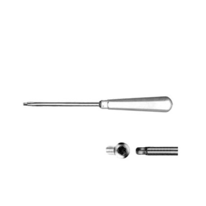 Отвертка для винтов с внутренним шестигранником с метал. ручкой  S=2,5мм Фото товара Отвертка для винтов с внутренним шестигранником с метал. ручкой  S=2,5мм