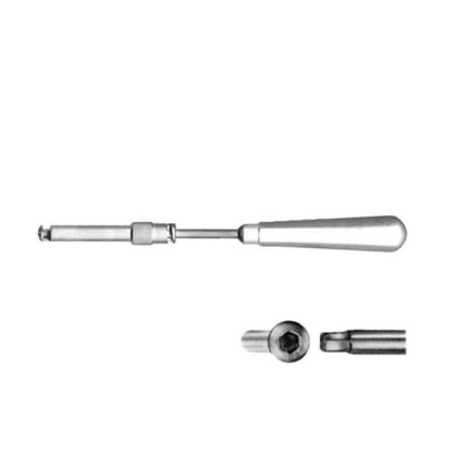 Отвертка-винтодержатель для винтов с внутренним шестигранником и с винтодержателем с метал. ручкой 3,5 мм Фото товара Отвертка-винтодержатель для винтов с внутренним шестигранником и с винтодержателем с метал. ручкой 3,5 мм