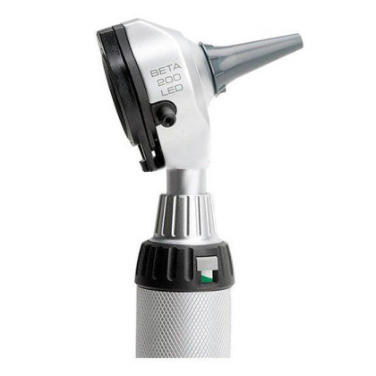 Фото товара Отоскоп F.O. BETA 200 LED с рукояткой перезаряжаемой BETA 4 NT Heine