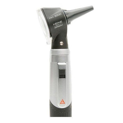 Фото товара Отоскоп mini 3000 с прямым ксенон-галогеновым освещением (в комплекте доп. ушные воронки и кейс) Heine