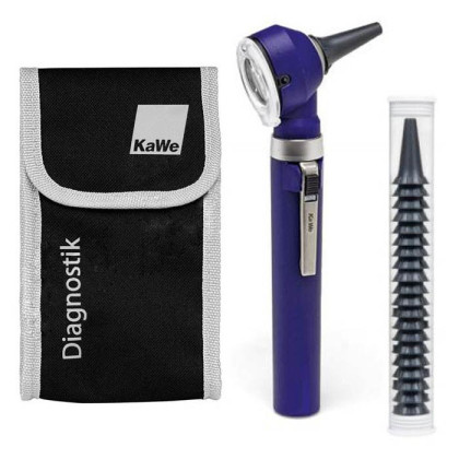 Отоскоп Пикколайт PICCOLIGHT F.O. темно-синий, KaWe Фото товара Отоскоп Пикколайт PICCOLIGHT F.O. темно-синий, KaWe