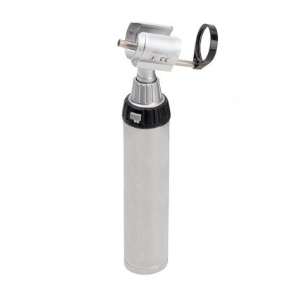 Фото товара Отоскоп ветеринарный G100 с рукояткой перезаряжаемой BETA 4 USB, c принадлежностями Heine