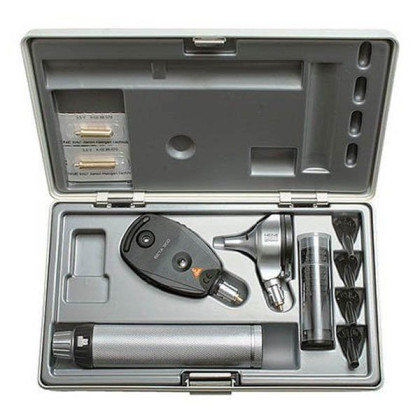 Отоскоп медицинский BETA 200 с рукояткой перезаряжаемой BETA 4 USB и Офтальмоскоп прямой медицинский BETA 200 в наборе Heine Фото товара Отоскоп медицинский BETA 200 с рукояткой перезаряжаемой BETA 4 USB и Офтальмоскоп прямой медицинский BETA 200 в наборе Heine