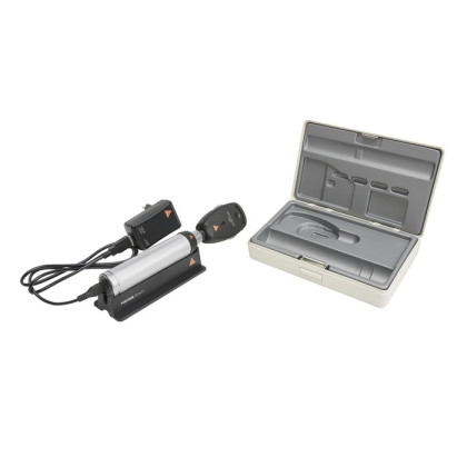 Фото товара Отоскоп медицинский BETA 400 LED с рукояткой перезаряжаемой BETA 4 USB Heine