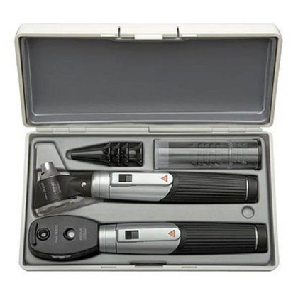 Фото товара Отоскоп медицинский mini 3000 F.O. и Офтальмоскоп прямой медицинский mini 3000 в наборе (доп. комплектация) Heine