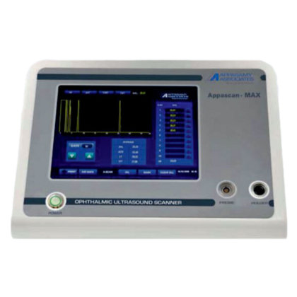 Офтальмологический ультразвуковой А-Скан Appascan Max с пахиметром Фото товара Офтальмологический ультразвуковой А-Скан Appascan Max с пахиметром