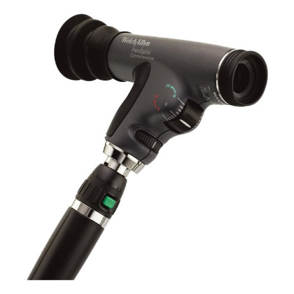 Офтальмоскоп PanOptic в наборе с ионно-литиевой рукояткой, зарядным устройством, линзой для осмотра роговицы, футляром 11822-VSM Фото товара Офтальмоскоп PanOptic в наборе с ионно-литиевой рукояткой, зарядным устройством, линзой для осмотра роговицы, футляром 11822-VSM