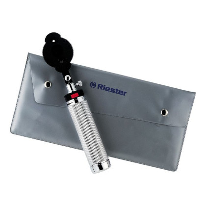 Фото товара Офтальмоскоп Uni II/May(Батареечная рукоятка типа С, ксеноновое освещение XL 2,5 B) Riester