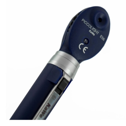 Офтальмоскоп Пикколайт E56 темно-синий, EU-версия, зеленый фильтр, KaWe Фото товара Офтальмоскоп Пикколайт E56 темно-синий, EU-версия, зеленый фильтр, KaWe