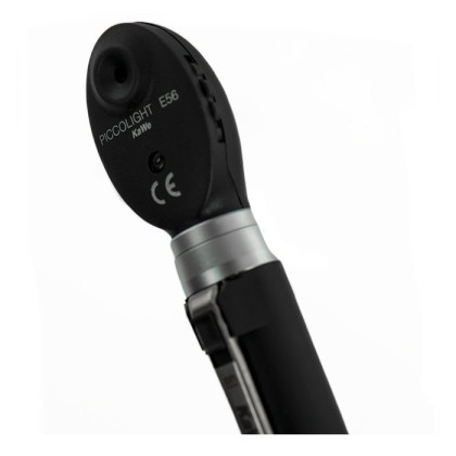 Офтальмоскоп Пикколайт E56, черный, EU-версия, зеленый фильтр, KaWe Фото товара Офтальмоскоп Пикколайт E56, черный, EU-версия, зеленый фильтр, KaWe