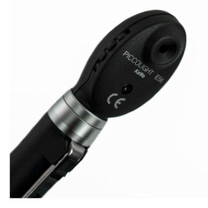 Офтальмоскоп Пикколайт E56, черный, EU-версия, зеленый фильтр, KaWe Фото товара Офтальмоскоп Пикколайт E56, черный, EU-версия, зеленый фильтр, KaWe