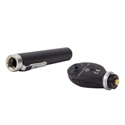 Офтальмоскоп Пикколайт E56, черный, EU-версия, зеленый фильтр, KaWe Фото товара Офтальмоскоп Пикколайт E56, черный, EU-версия, зеленый фильтр, KaWe