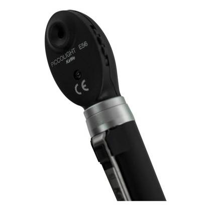 Фото товара Офтальмоскоп карманный PICCOLIGHT E 56 (с ЛЭД лампой 2,5В) night (черный), сумочка в комплекте, KaWe