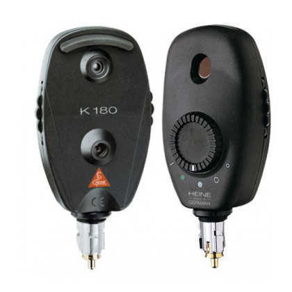 Офтальмоскоп прямой K180 с рукояткой перезаряжаемой BETA 4NT Heine Фото товара Офтальмоскоп прямой K180 с рукояткой перезаряжаемой BETA 4NT Heine