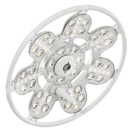 Передвижной светильник медицинский 500П Эмалед Фото товара Передвижной светильник медицинский 500П Эмалед