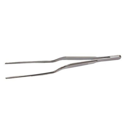 Фото товара Пинцет Jansen 140x1,5 (Пинцет ушной штыковидный анатомический 140 мм) Sammar
