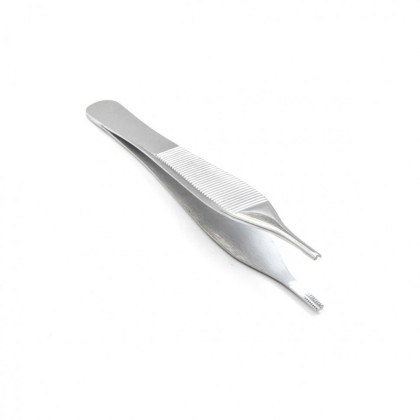 Пинцет Браун-Адсон тканевый 120 мм, Surgiwell Фото товара Пинцет Браун-Адсон тканевый 120 мм, Surgiwell