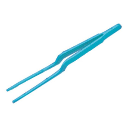 Фото товара Пинцет ИЗОГНУТЫЙ отоларинголога СТЕРИЛЬНЫЙ (штыкообразный) одноразовый 150 мм
