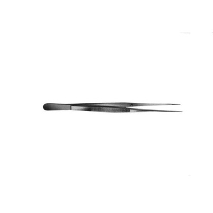 Пинцет анастомозный остроконечный П-200*0,7 Фото товара Пинцет анастомозный остроконечный П-200*0,7