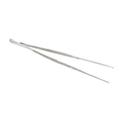 Пинцет анатомический глазной изогнутый по Graefe 100х06 мм Sammar Фото товара Пинцет анатомический глазной изогнутый по Graefe 100х06 мм Sammar