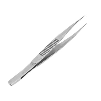 Пинцет анатомический глазной, прямой ПА 100Х0.6 ММИЗ Фото товара Пинцет анатомический глазной, прямой ПА 100Х0.6 ММИЗ