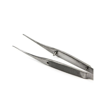 Пинцет глазной для радужной оболочки микрохирургический ПХ 100х0,4 Фото товара Пинцет глазной для радужной оболочки микрохирургический ПХ 100х0,4