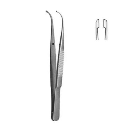 Пинцет глазной микрохирургический с ложкообразными губками ПС 100х1,0 Фото товара Пинцет глазной микрохирургический с ложкообразными губками ПС 100х1,0